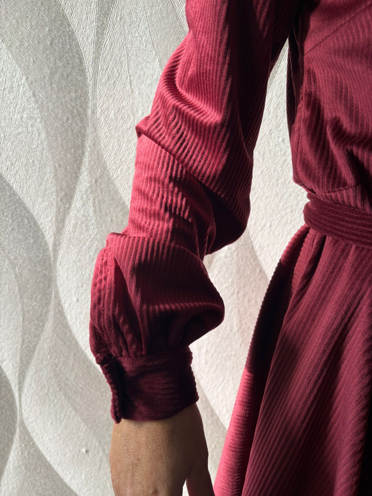 Chemisier corto - velluto a costine