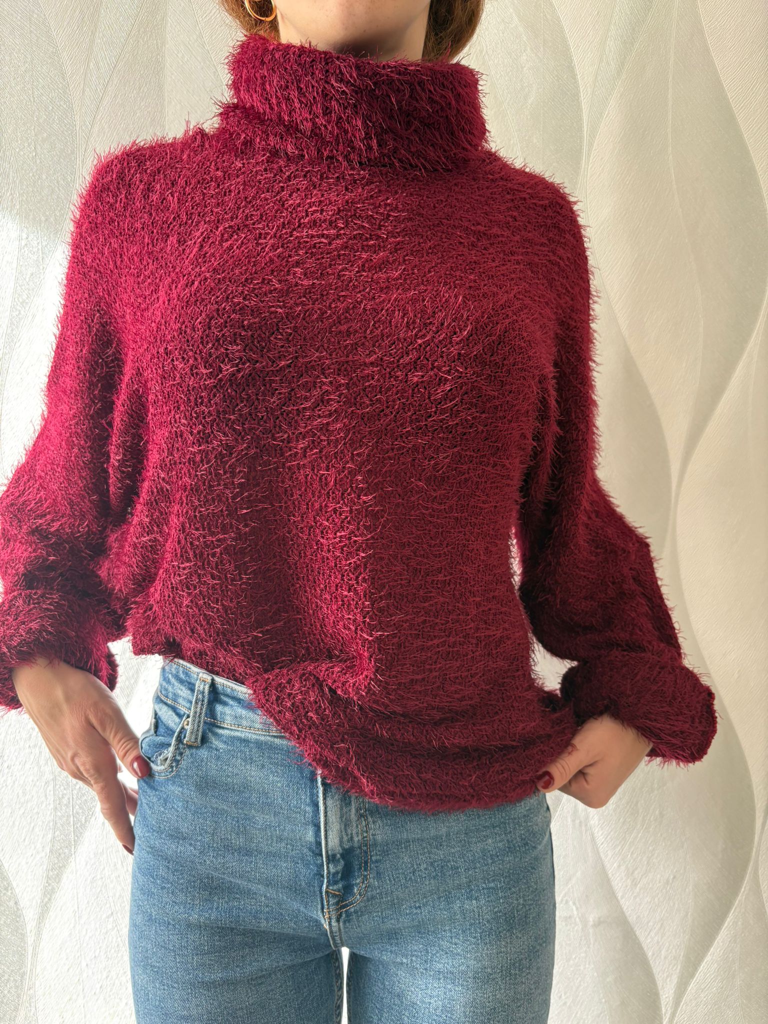 Pullover collo alto - maglia