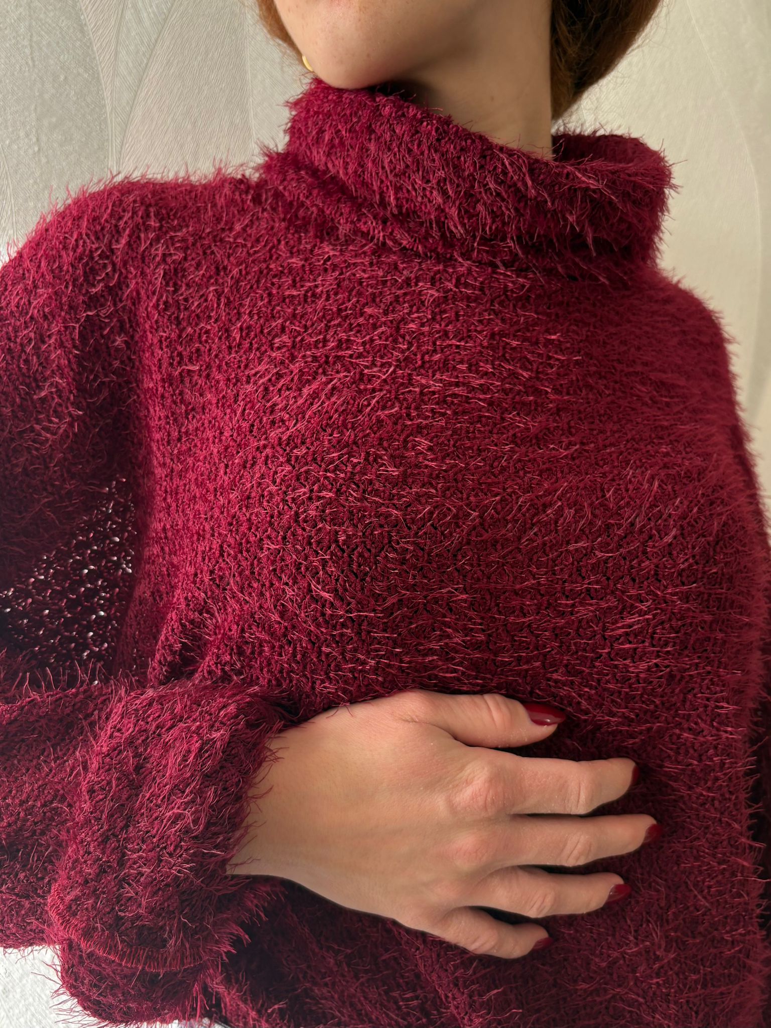 Pullover collo alto - maglia